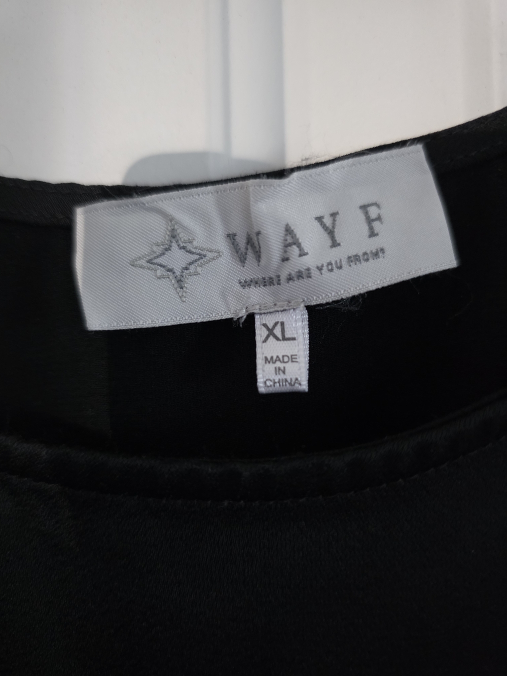 Wayf Black Sleeveless Mini Shift Dress - Picture 2 of 3